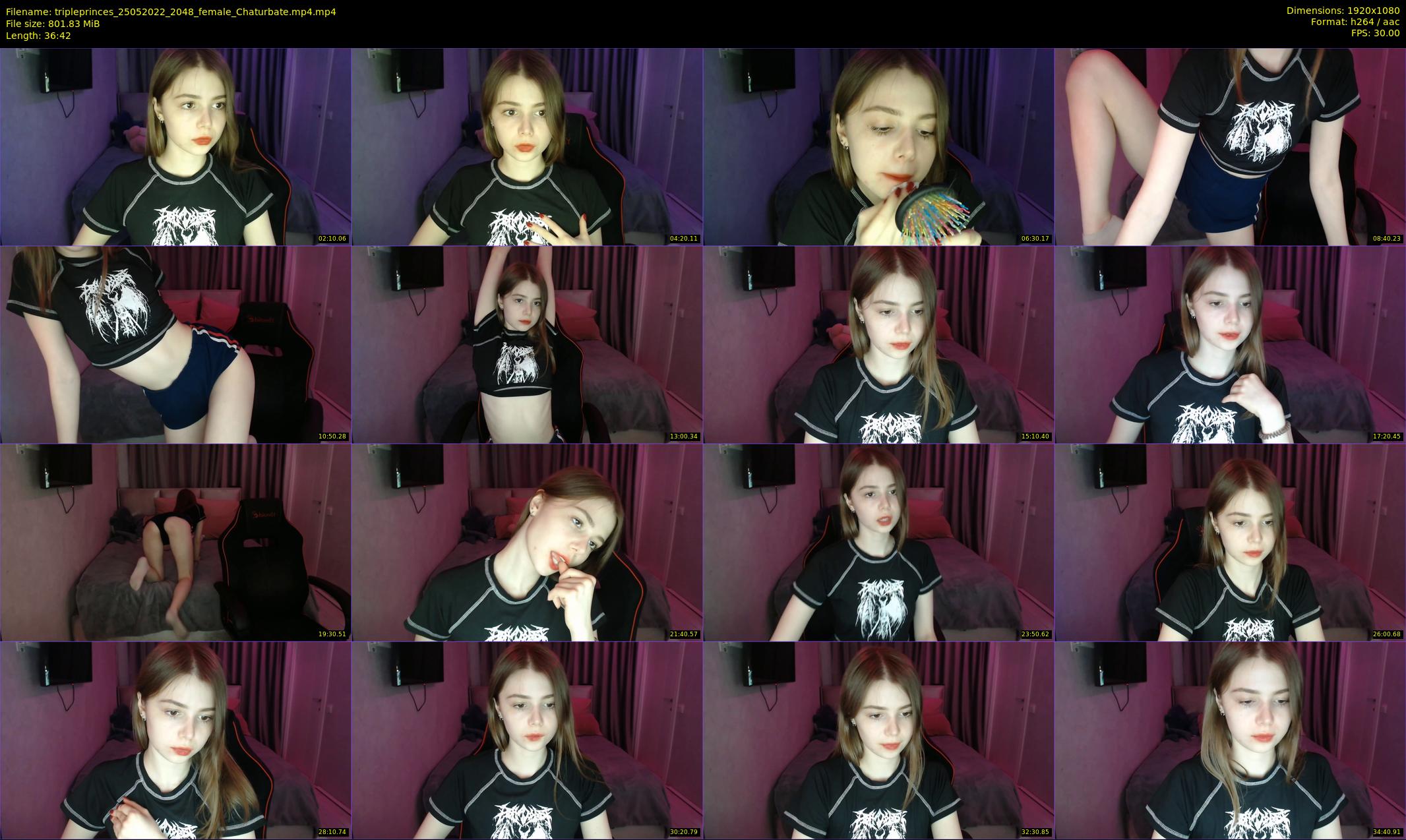 tripleprinces — 37 minute Chaturbate female cam show recording, 1080p, May 25, 2022