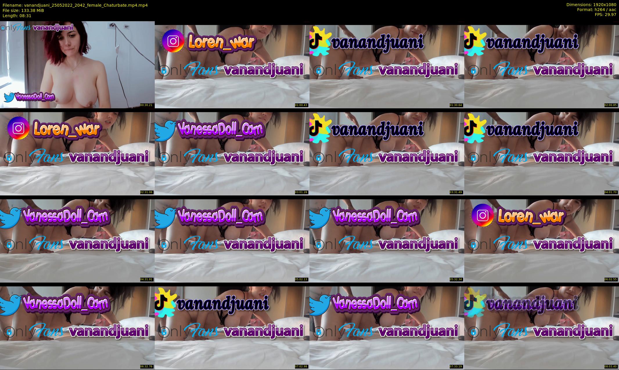 vanandjuani — 9 minute Chaturbate female cam show recording, 1080p, May 25, 2022