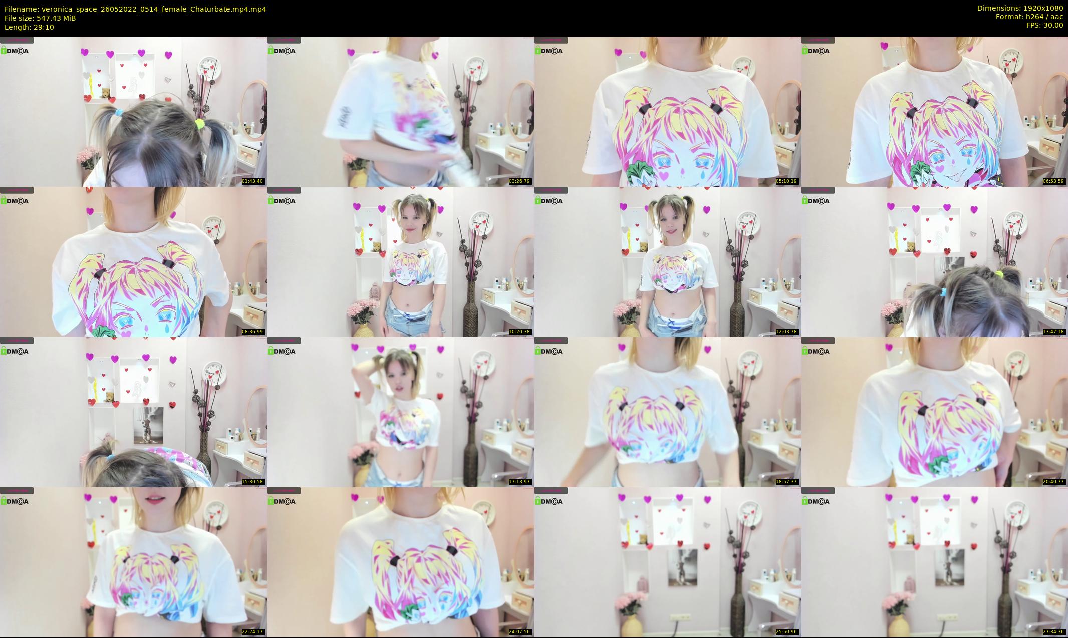 veronica_space — 30 minute Chaturbate female cam show recording, 1080p, May 26, 2022