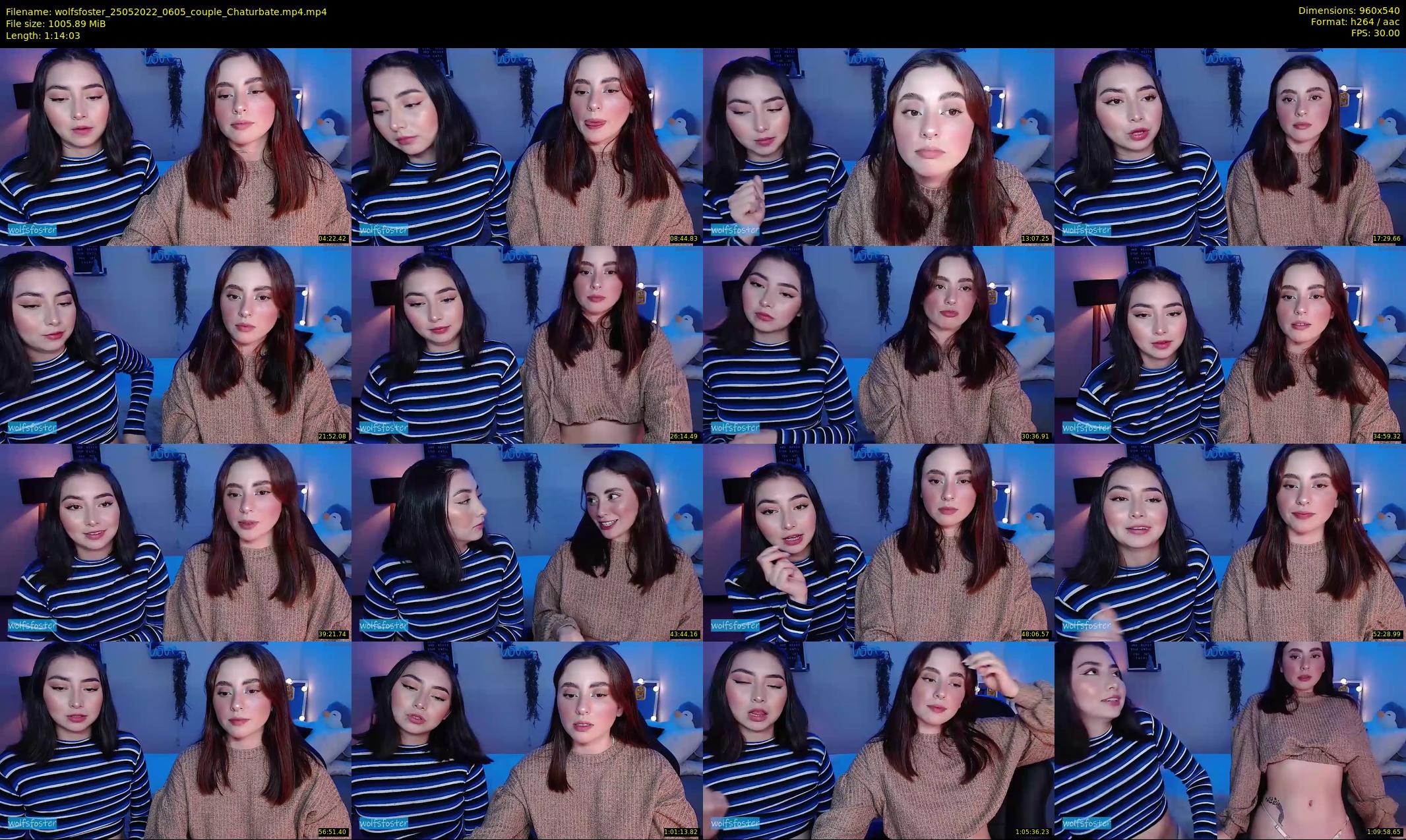 wolfsfoster — 75 minute Chaturbate couple cam show recording, 480p, May 25, 2022
