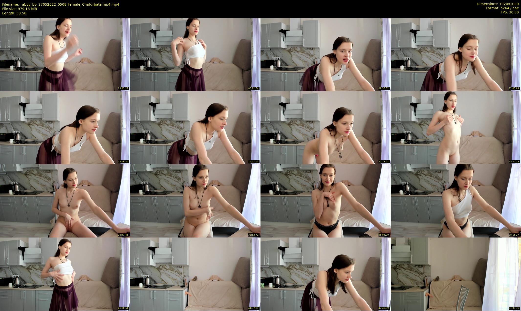_abby_bb — 54 minute Chaturbate female cam show recording, 1080p, May 27, 2022