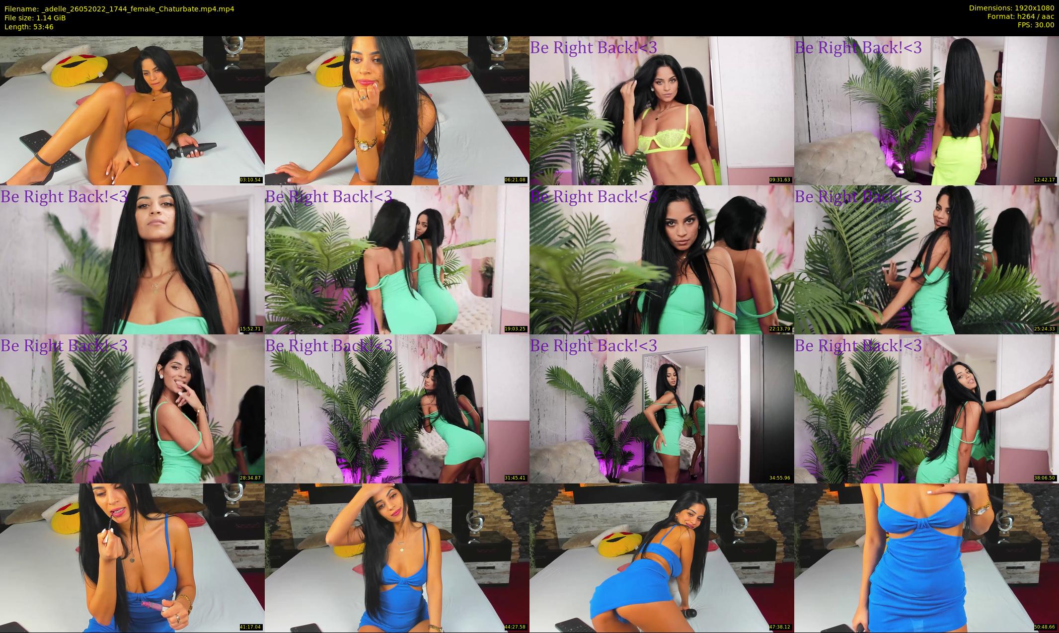 _adelle — 54 minute Chaturbate female cam show recording, 1080p, May 26, 2022