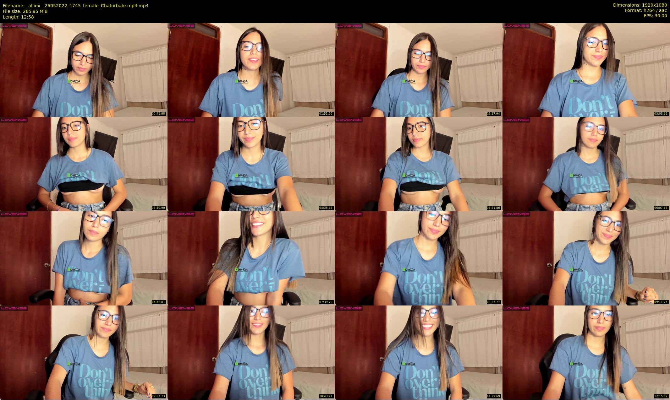 _alliex_ — 13 minute Chaturbate female cam show recording, 1080p, May 26, 2022