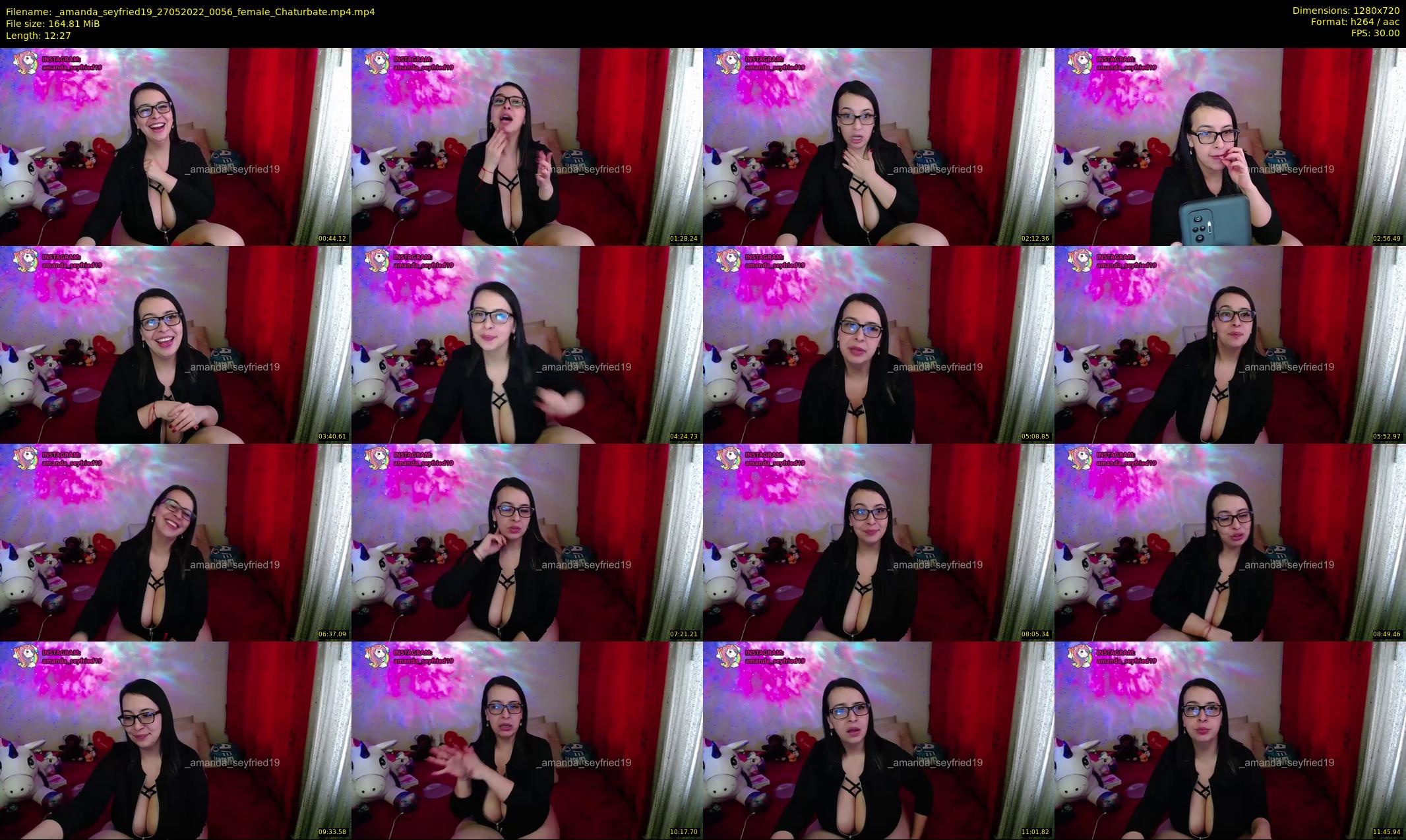 _amanda_seyfried19 — 13 minute Chaturbate female cam show recording, 720p, May 27, 2022