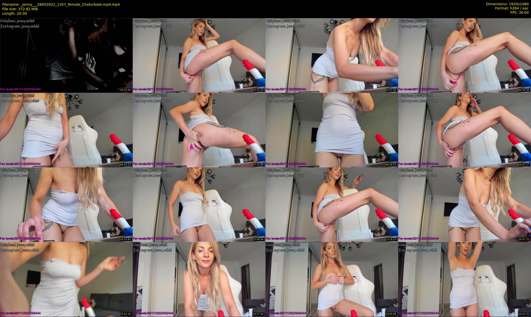 _jenny__ — 21 minute Chaturbate female cam show recording, 1080p, May 26, 2022