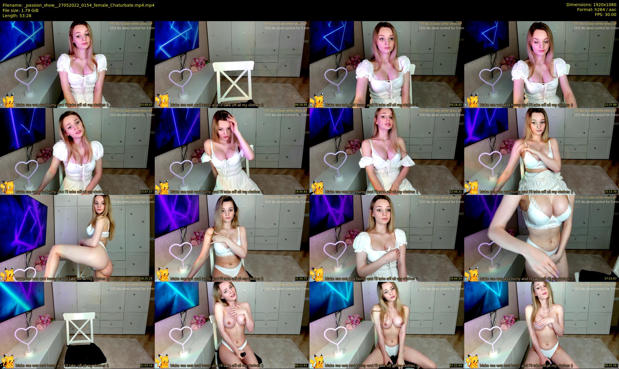 _passion_show_ — 54 minute Chaturbate couple cam show recording, 1080p, May 27, 2022