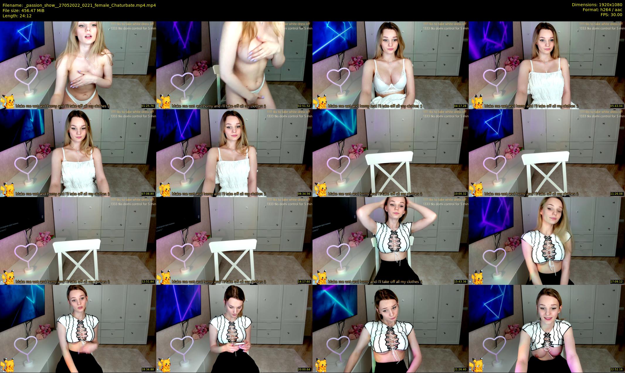_passion_show_ — 25 minute Chaturbate couple cam show recording, 1080p, May 27, 2022