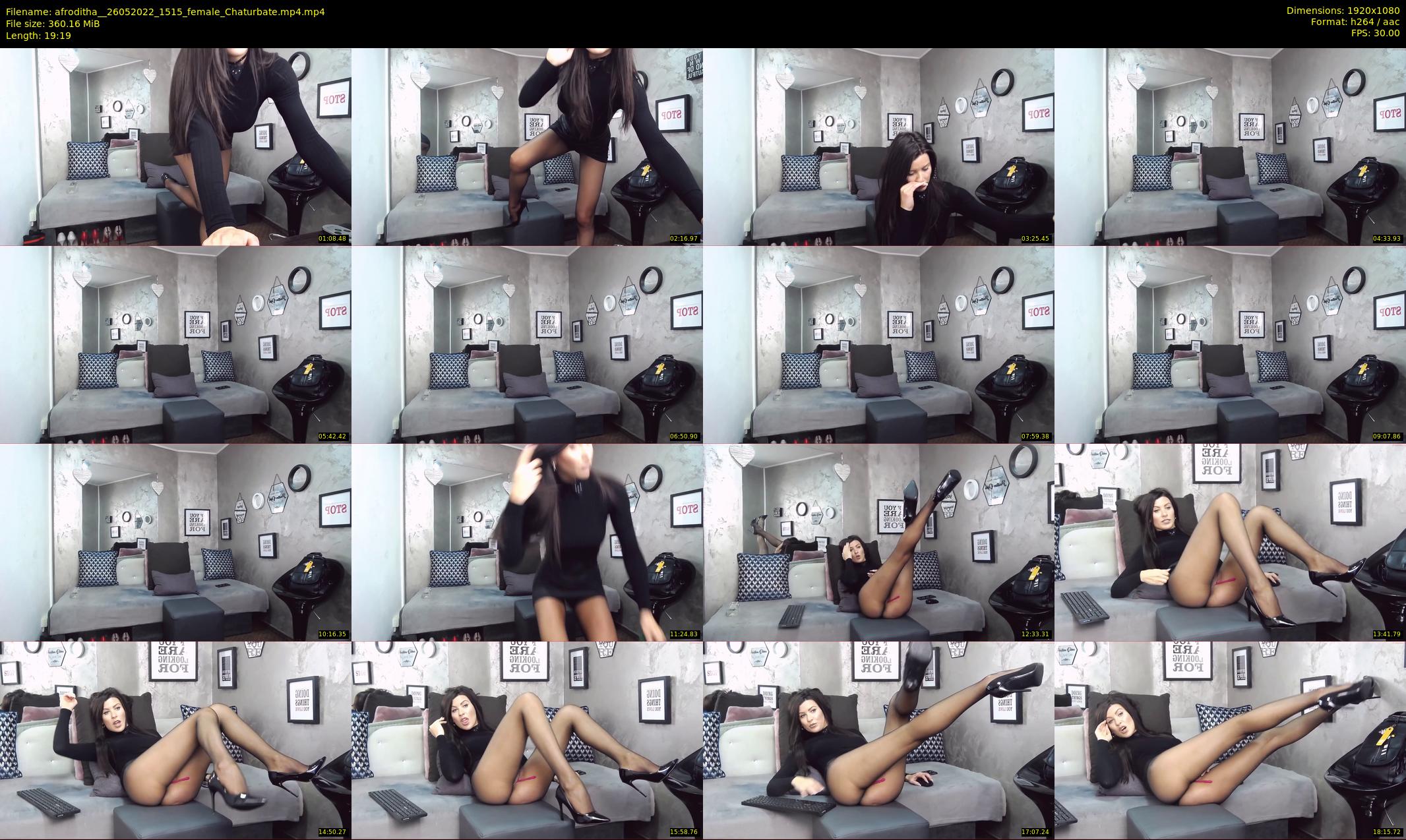 afroditha_ — 20 minute Chaturbate female cam show recording, 1080p, May 26, 2022