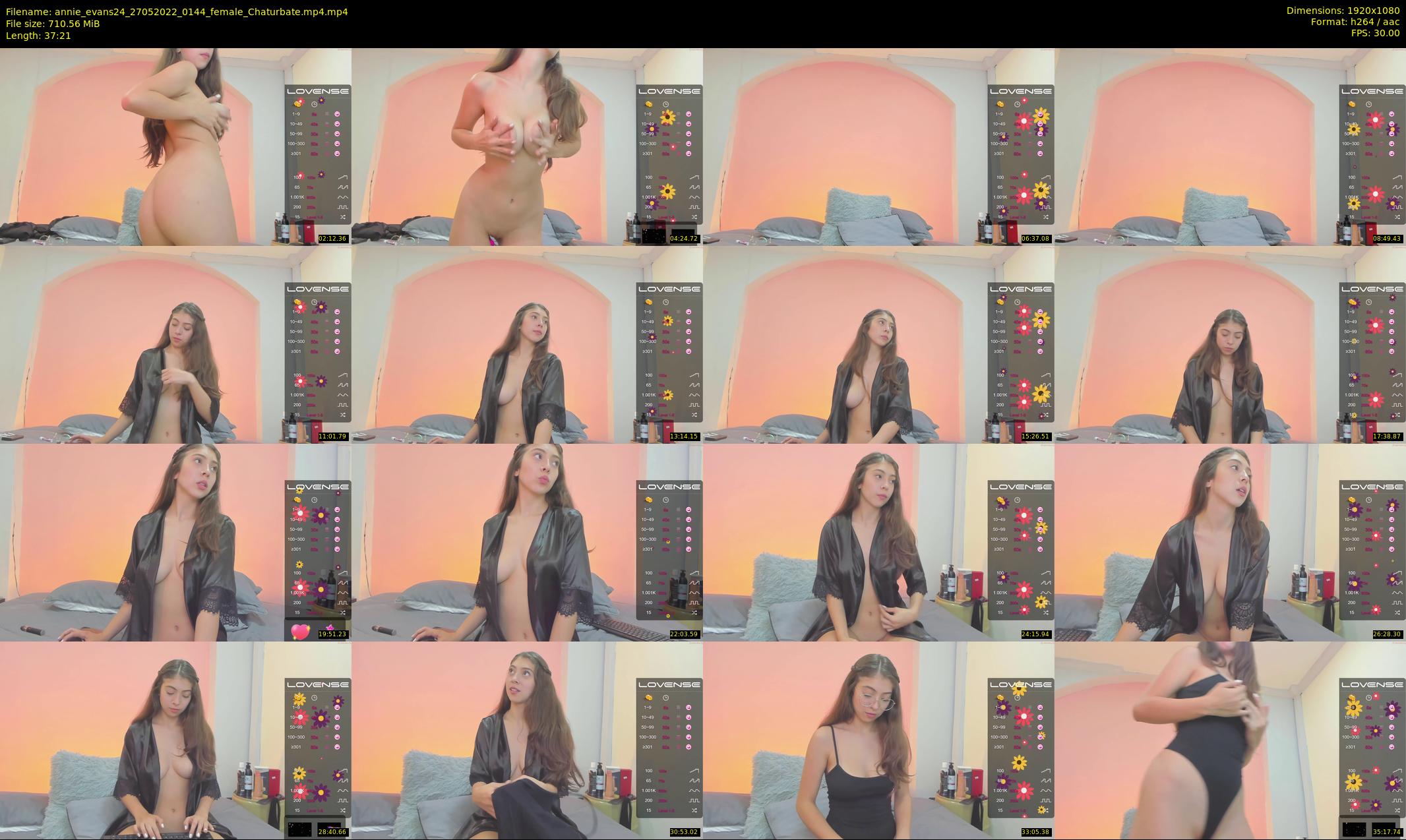 annie_evans24 — 38 minute Chaturbate female cam show recording, 1080p, May 27, 2022