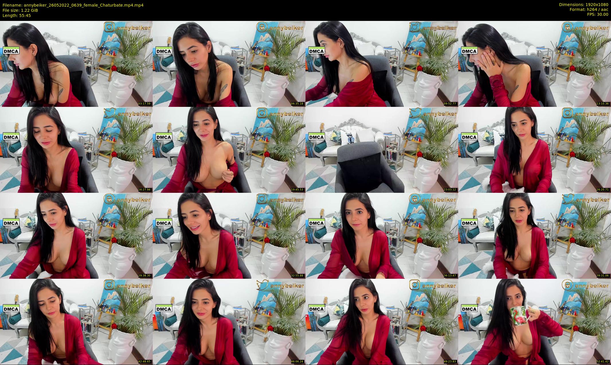 annybeiker — 56 minute Chaturbate female cam show recording, 1080p, May 26, 2022