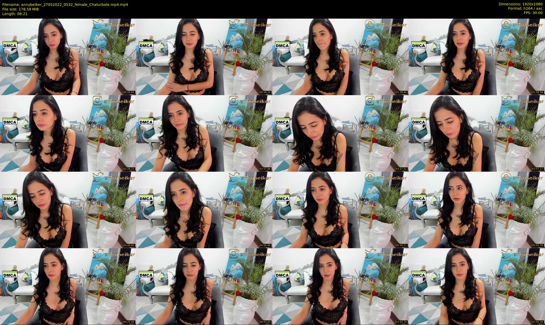annybeiker — 9 minute Chaturbate female cam show recording, 1080p, May 27, 2022