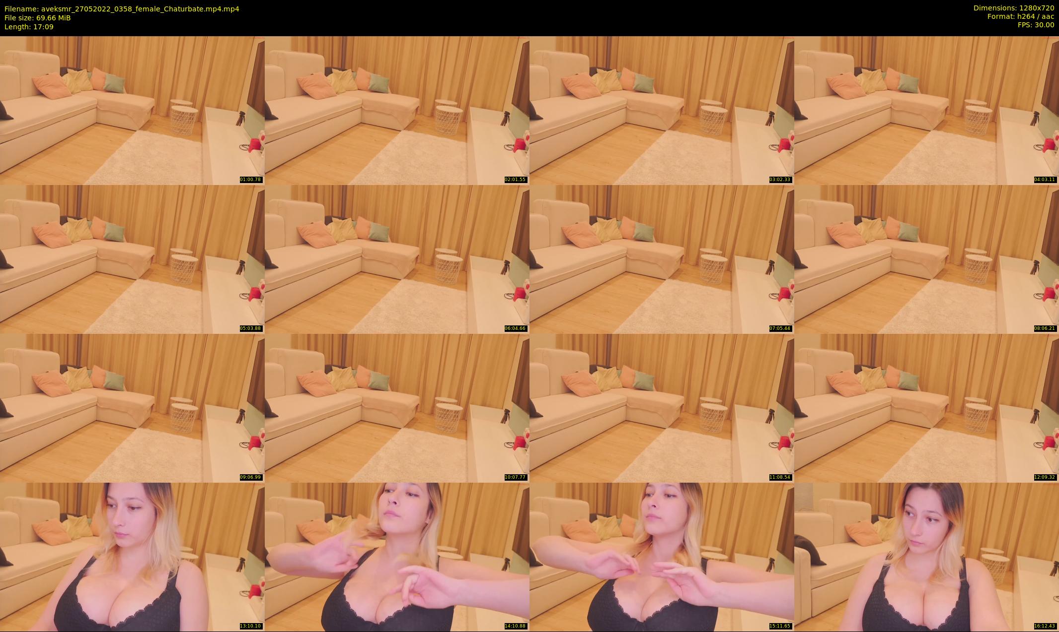 aveksmr — 18 minute Chaturbate couple cam show recording, 720p, May 27, 2022