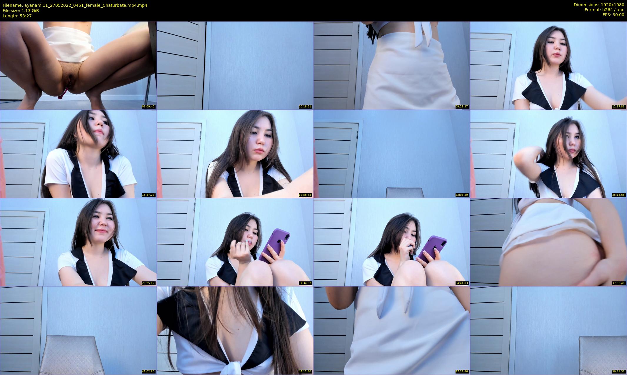 ayanami11 — 54 minute Chaturbate female cam show recording, 1080p, May 27, 2022