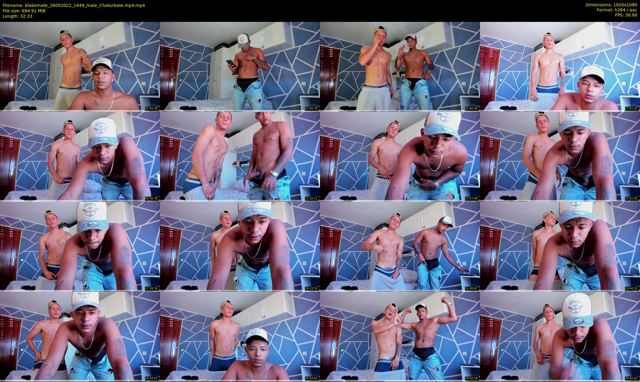 blakemate — 33 minute Chaturbate male cam show recording, 1080p, May 26, 2022
