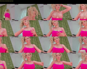 blondebab3 — 4 minute Chaturbate female cam show recording, 1080p, May 26, 2022