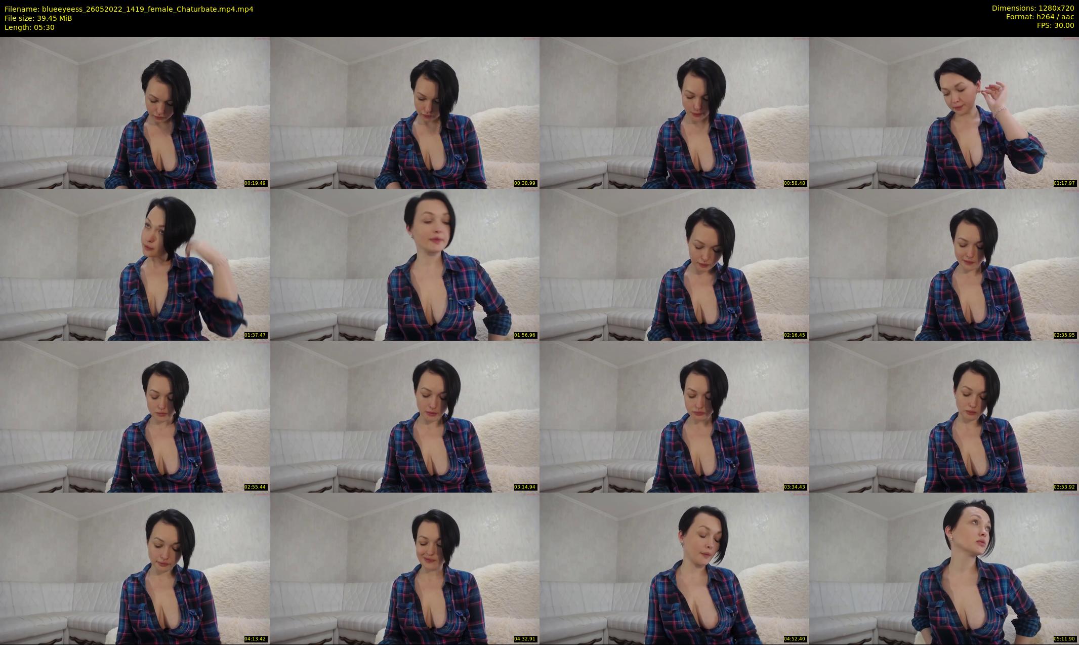 blueeyeess — 6 minute Chaturbate female cam show recording, 720p, May 26, 2022