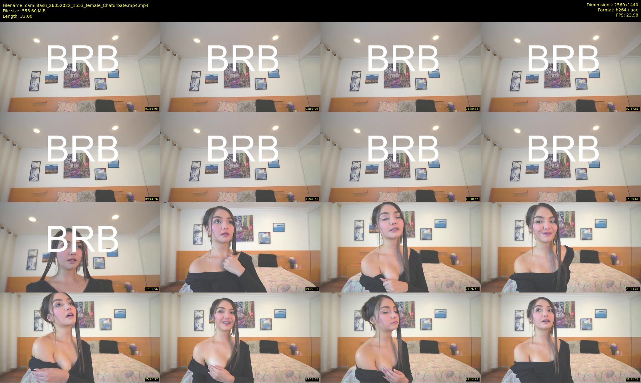 camilitasu — 33 minute Chaturbate female cam show recording, 1080p, May 26, 2022