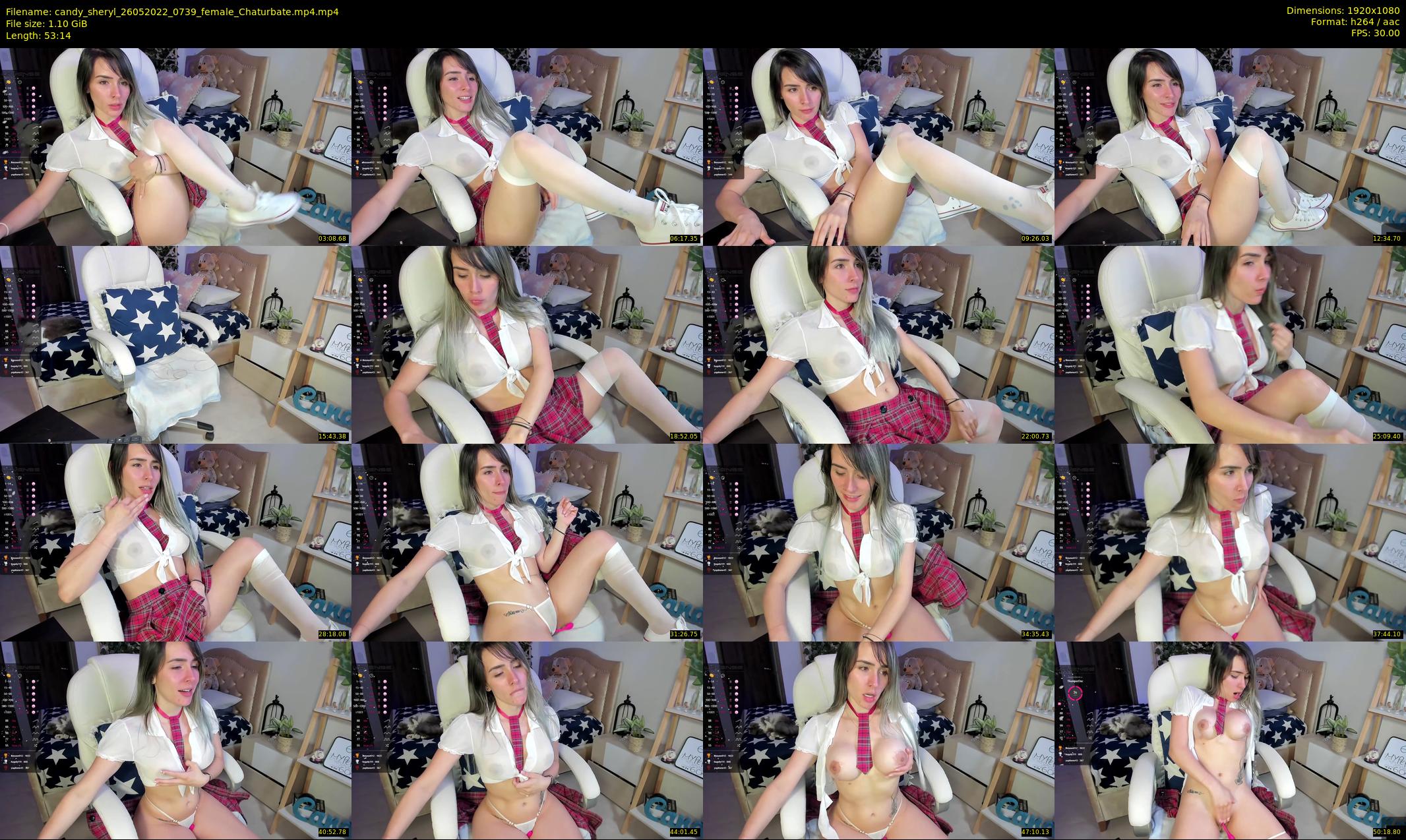 candy_sheryl — 54 minute Chaturbate female cam show recording, 1080p, May 26, 2022