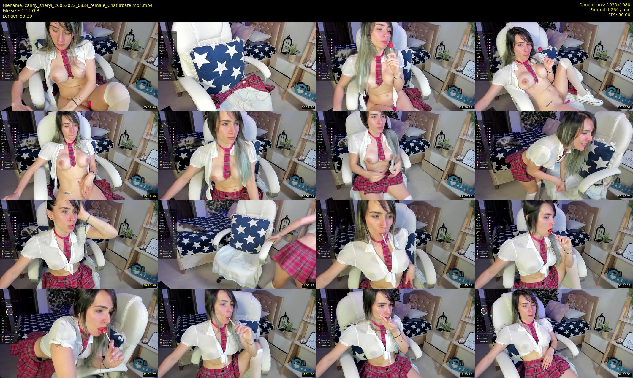 candy_sheryl — 54 minute Chaturbate female cam show recording, 1080p, May 26, 2022