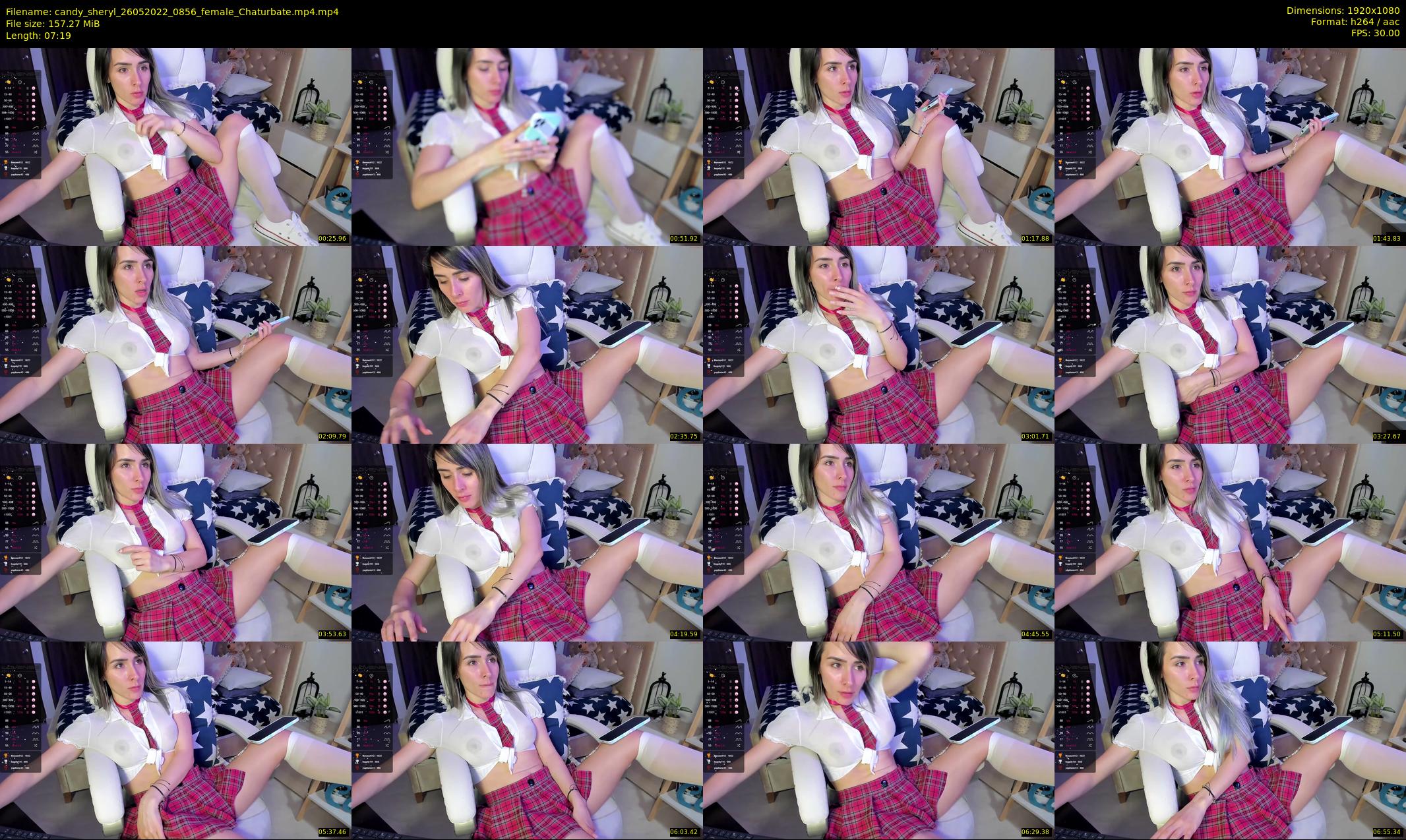 candy_sheryl — 8 minute Chaturbate female cam show recording, 1080p, May 26, 2022