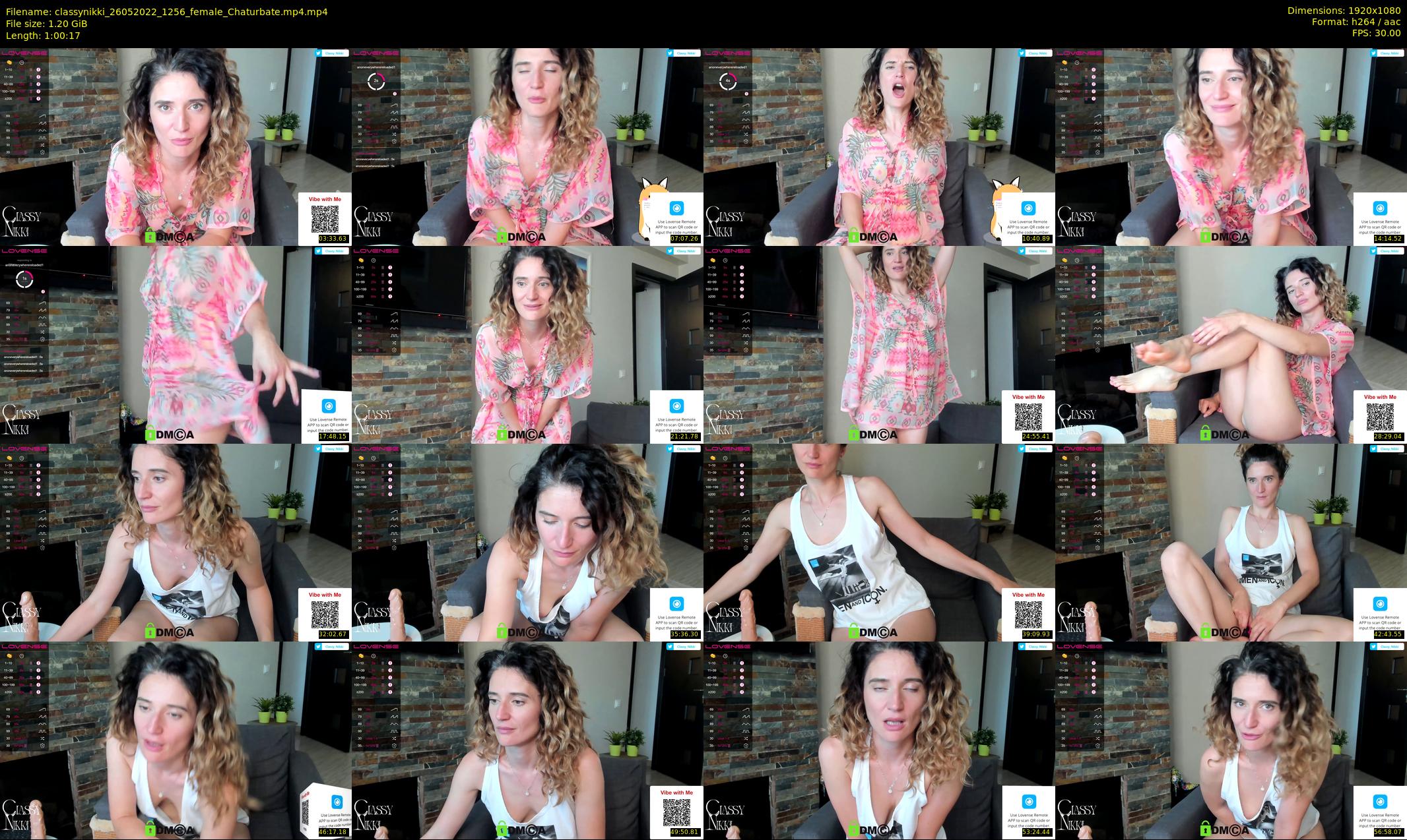 classynikki — 61 minute Chaturbate female cam show recording, 1080p, May 26, 2022