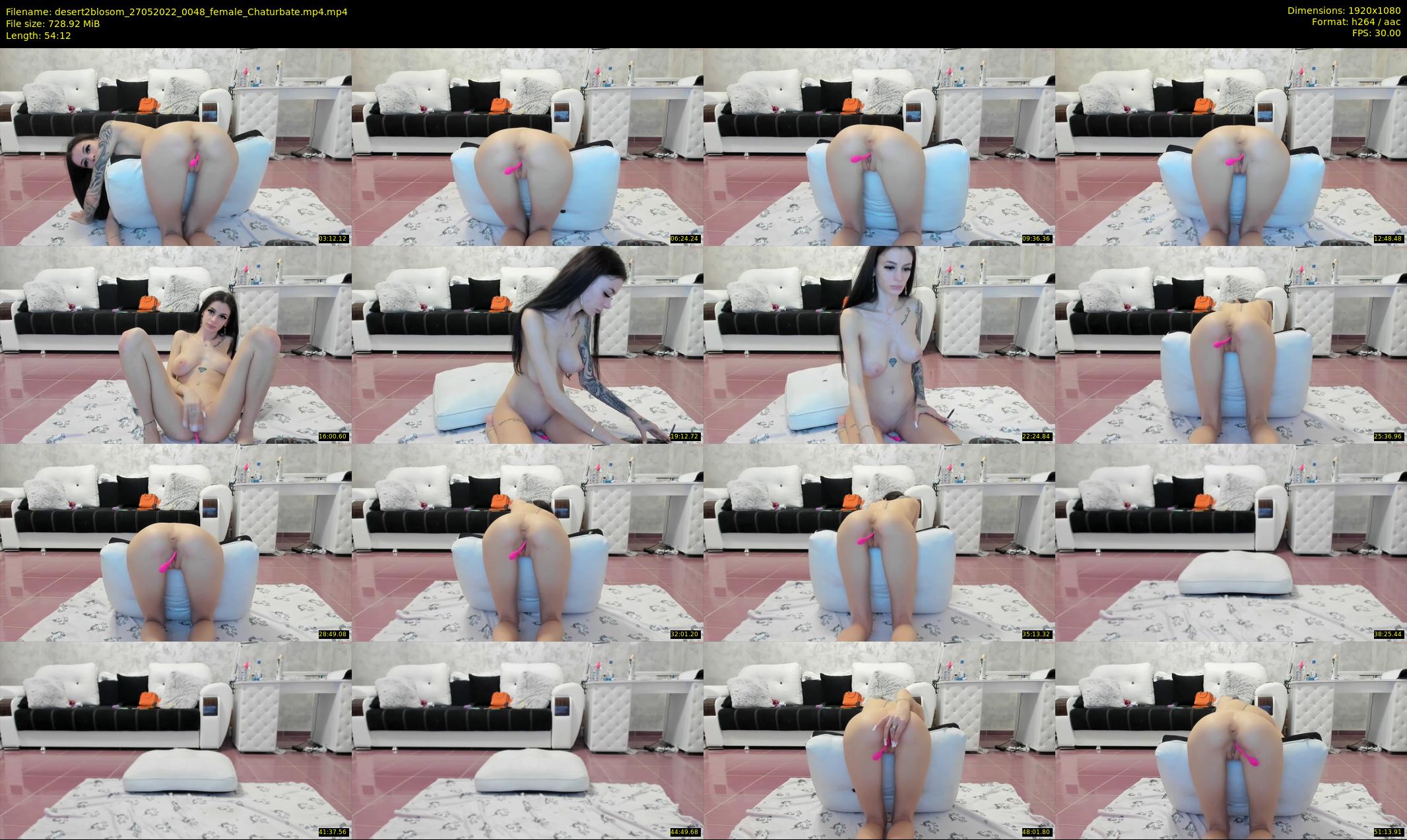 desert2blosom — 55 minute Chaturbate female cam show recording, 1080p, May 27, 2022