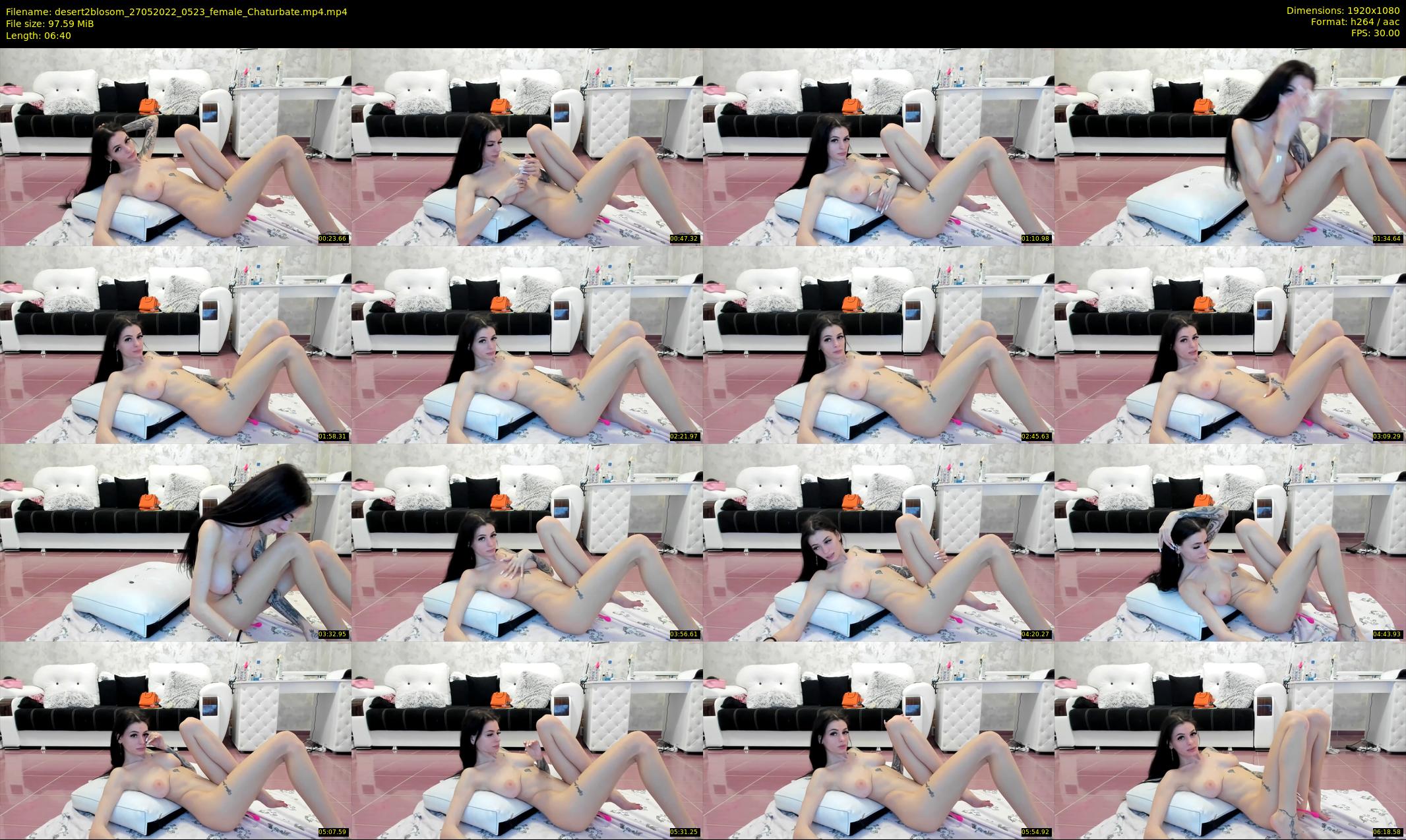 desert2blosom — 7 minute Chaturbate female cam show recording, 1080p, May 27, 2022