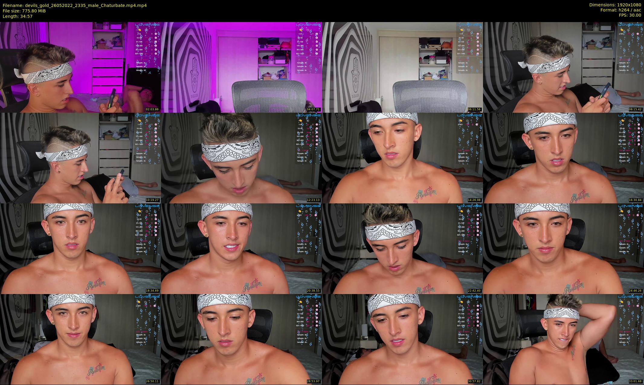 devils_gold — 35 minute Chaturbate male cam show recording, 1080p, May 26, 2022