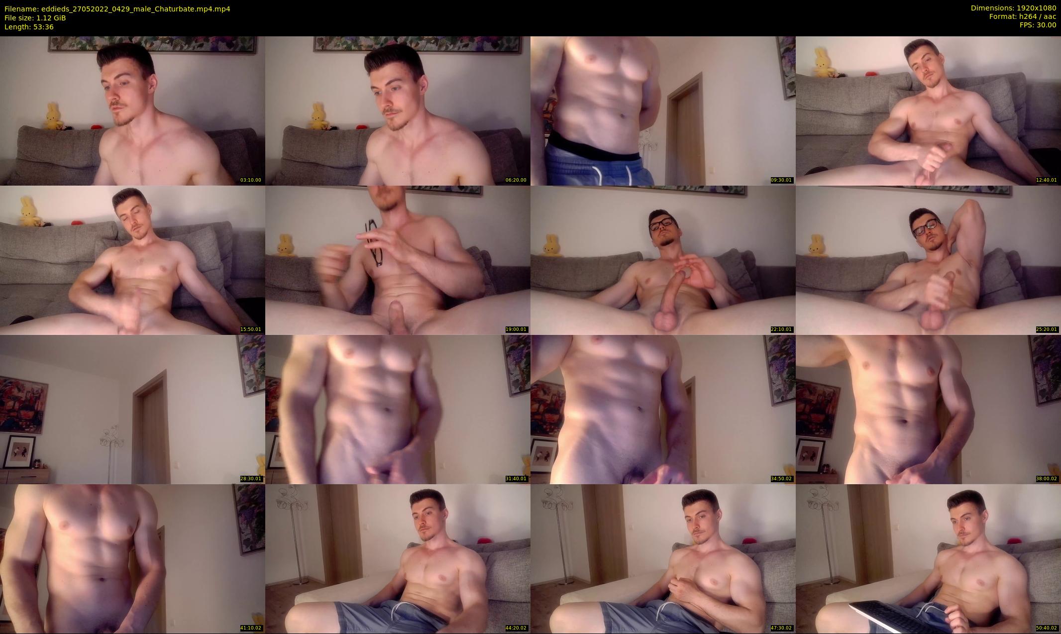 eddieds — 54 minute Chaturbate male cam show recording, 1080p, May 27, 2022
