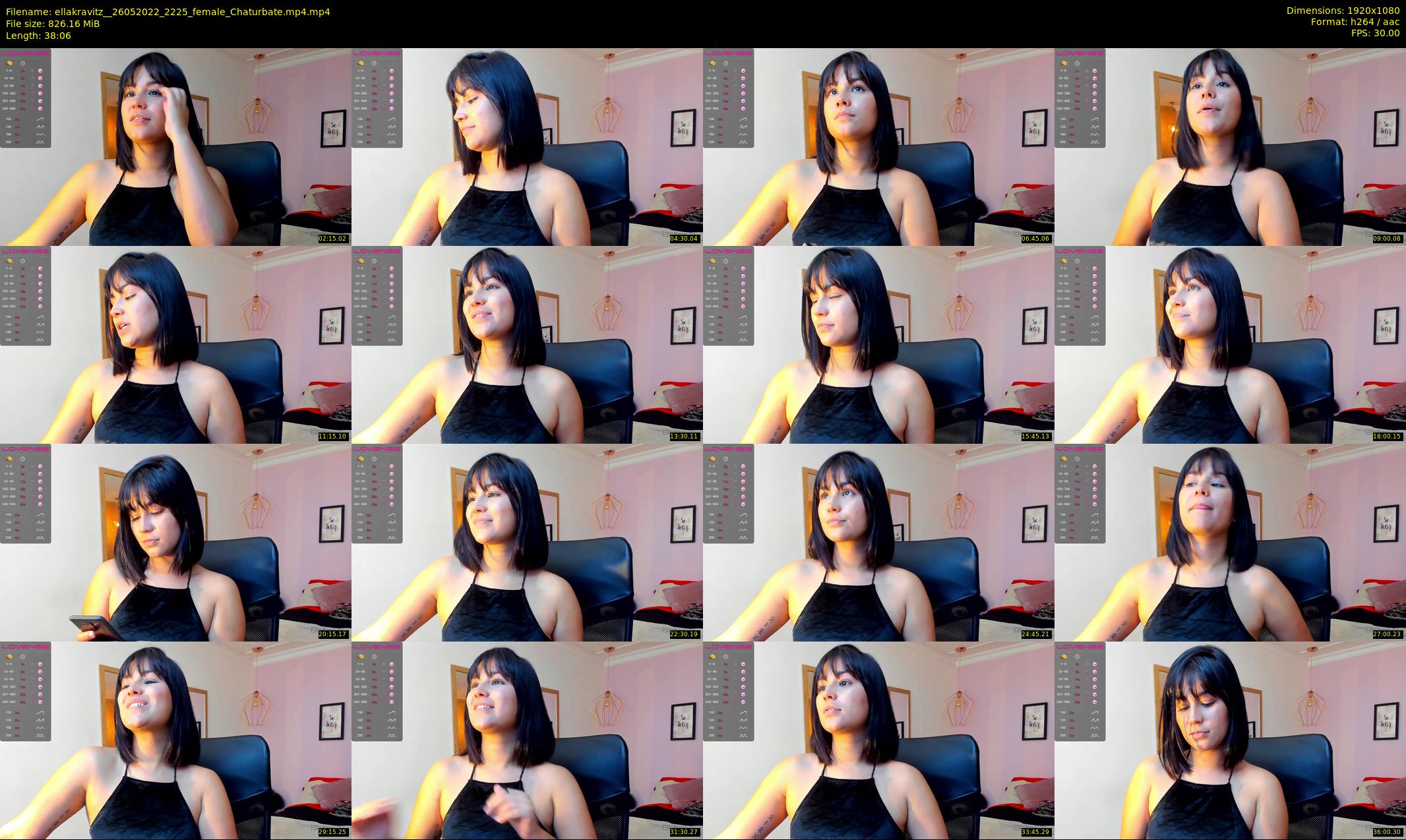 ellakravitz_ — 39 minute Chaturbate female cam show recording, 1080p, May 26, 2022