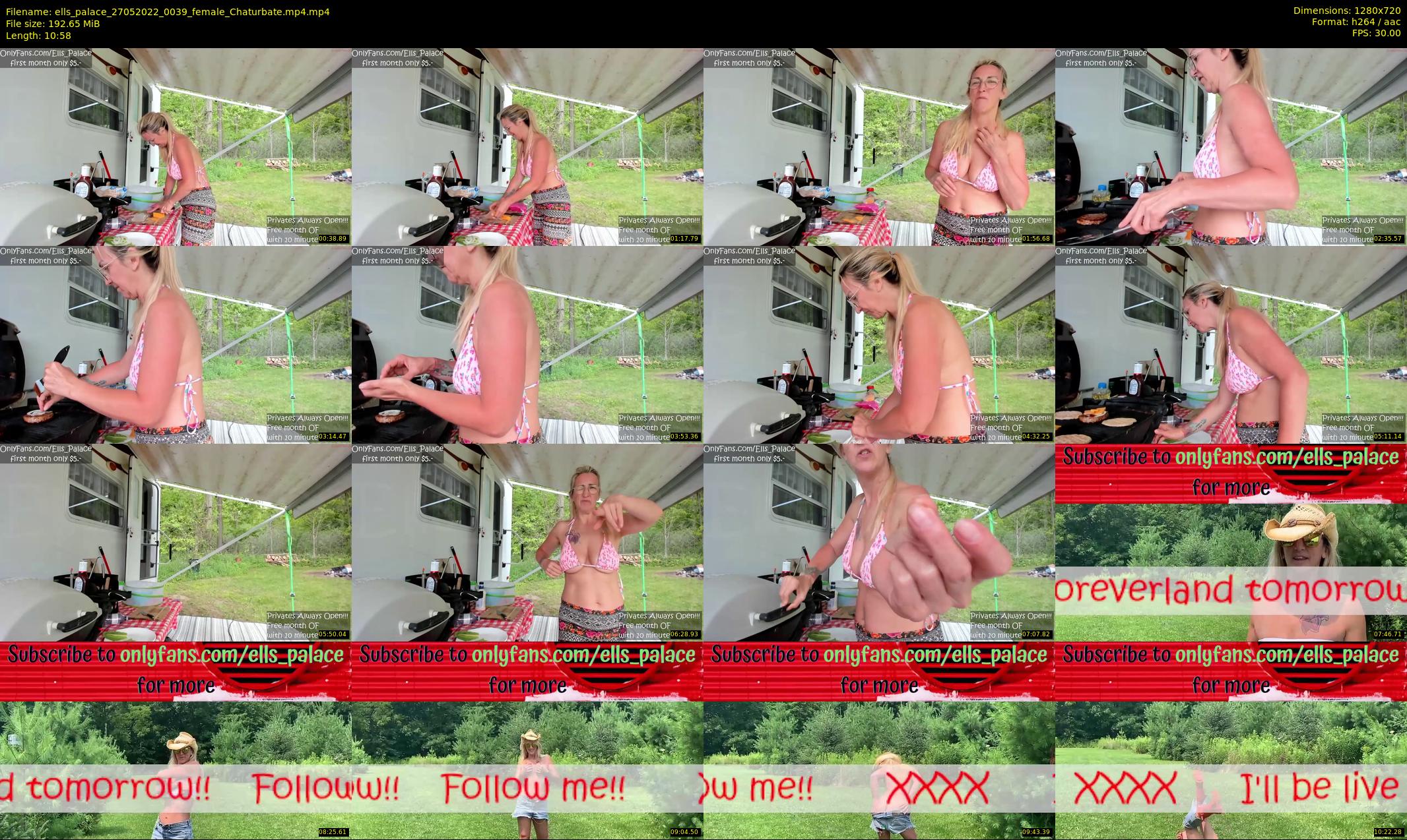 ells_palace — 11 minute Chaturbate female cam show recording, 720p, May 27, 2022