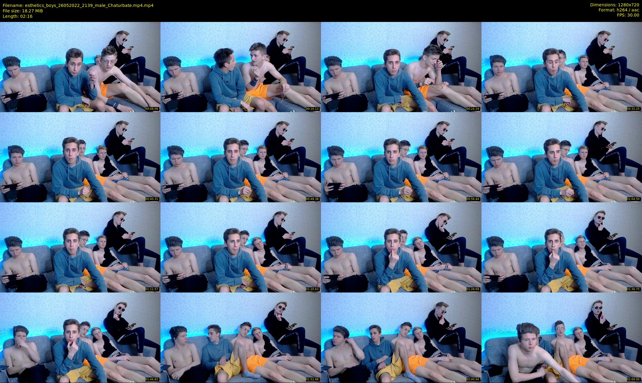 esthetics_boys — 3 minute Chaturbate male cam show recording, 720p, May 26, 2022
