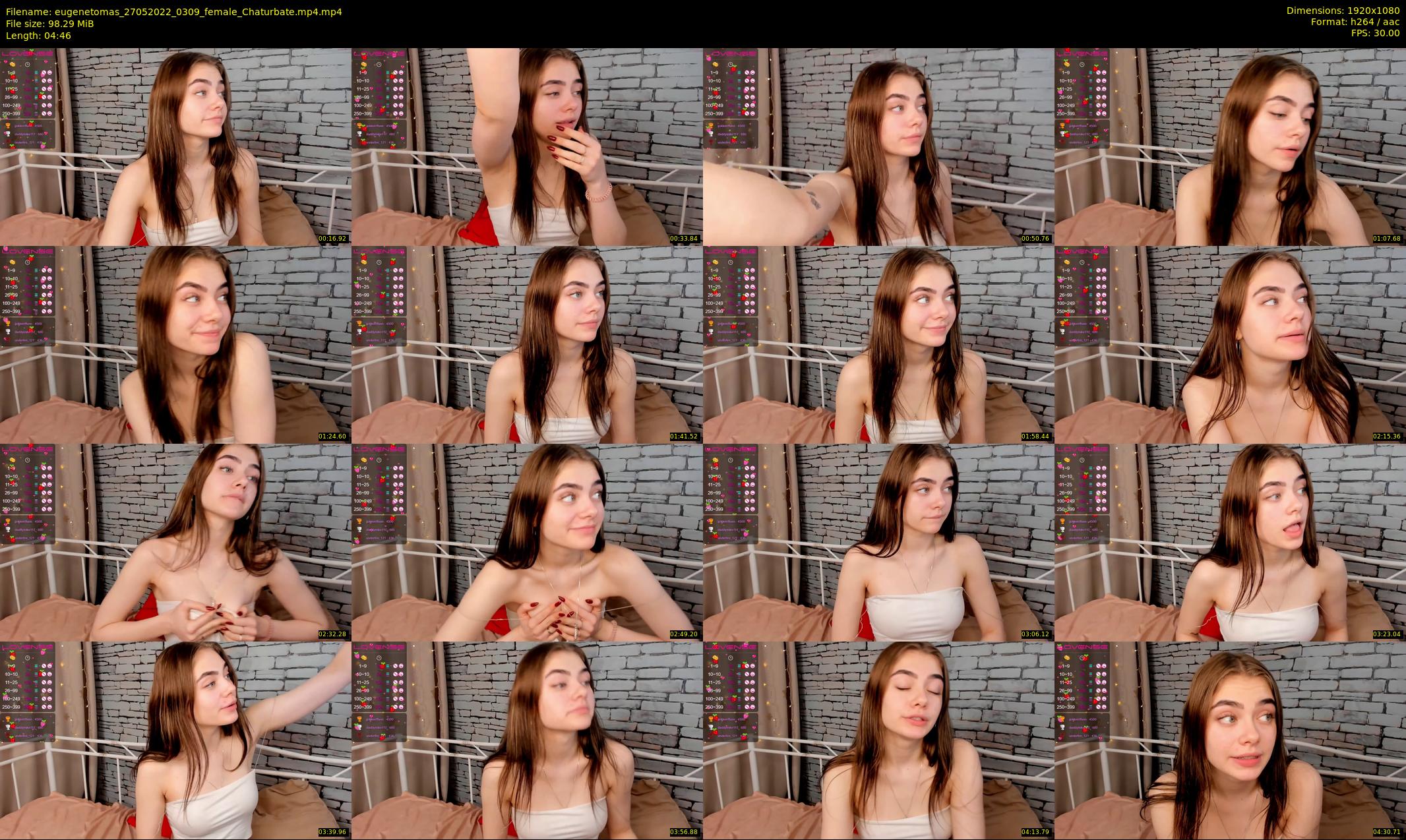 eugenetomas — 5 minute Chaturbate couple cam show recording, 1080p, May 27, 2022