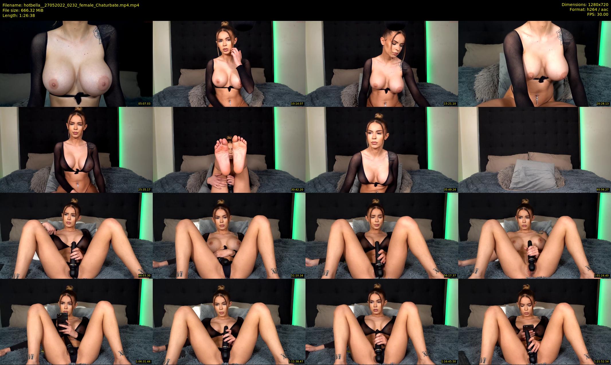 hotbella_ — 87 minute Chaturbate female cam show recording, 720p, May 27, 2022