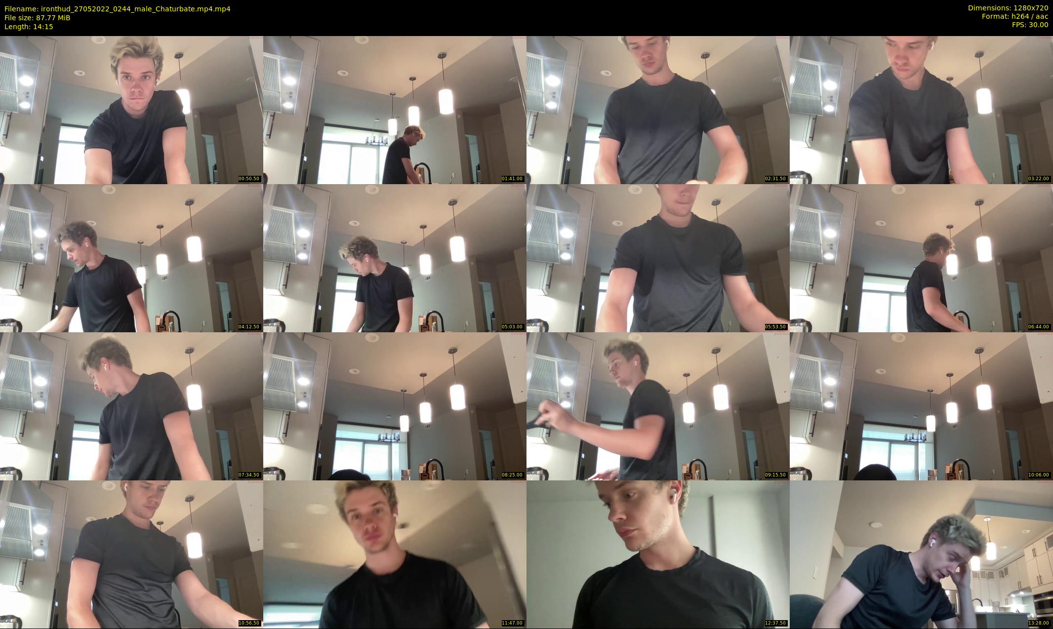ironthud — 15 minute Chaturbate male cam show recording, 720p, May 27, 2022