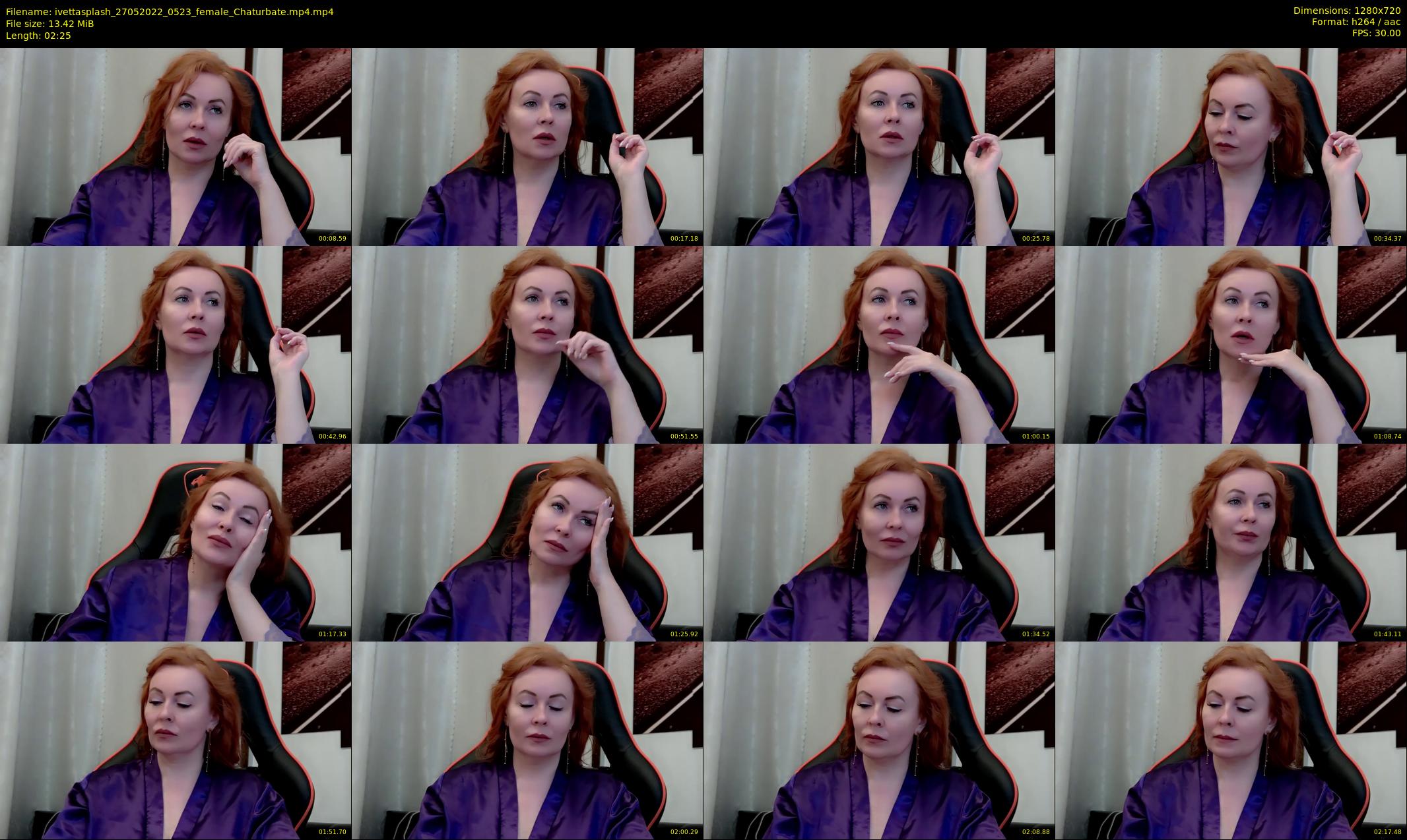 ivettasplash — 3 minute Chaturbate female cam show recording, 720p, May 27, 2022