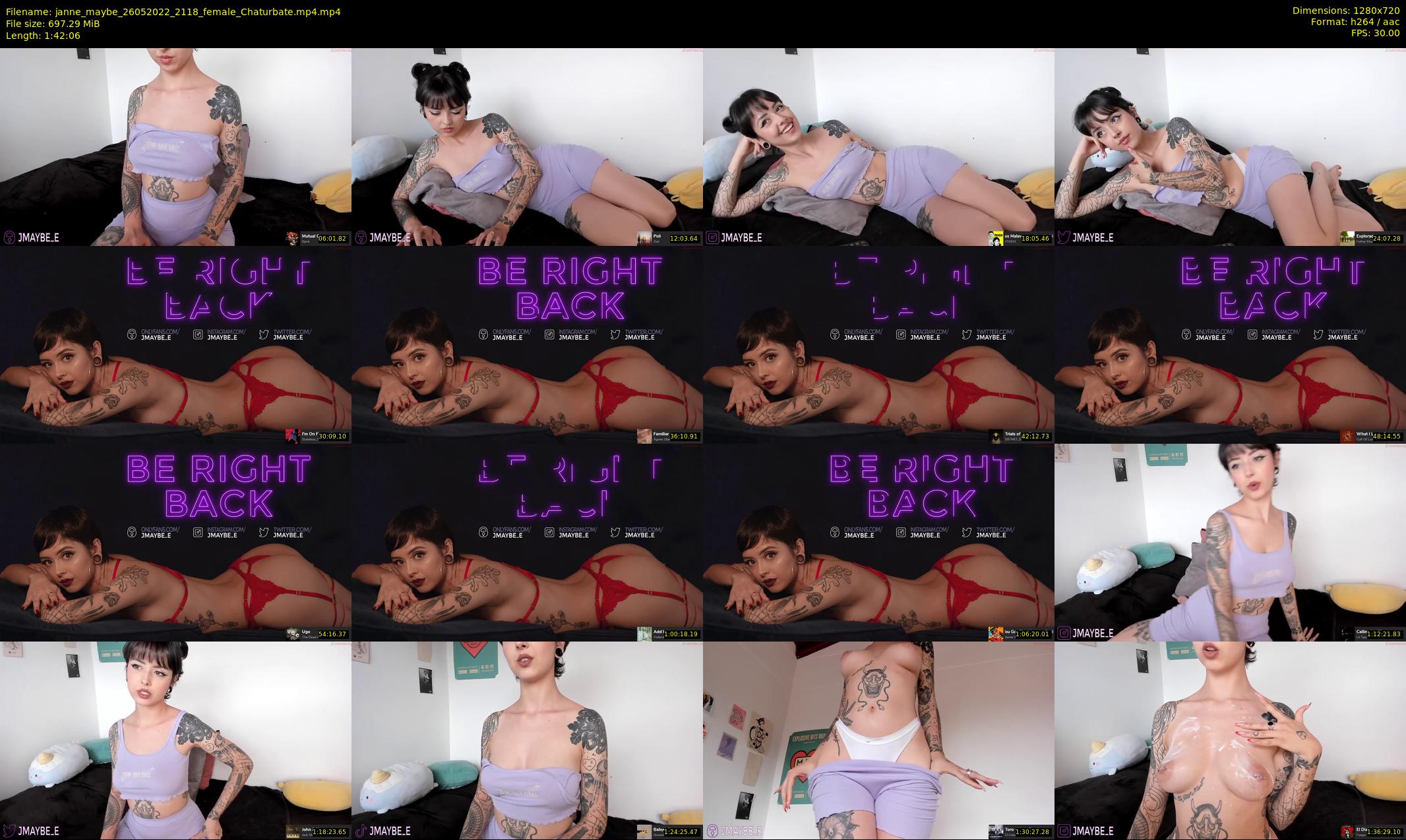 janne_maybe — 103 minute Chaturbate female cam show recording, 720p, May 26, 2022