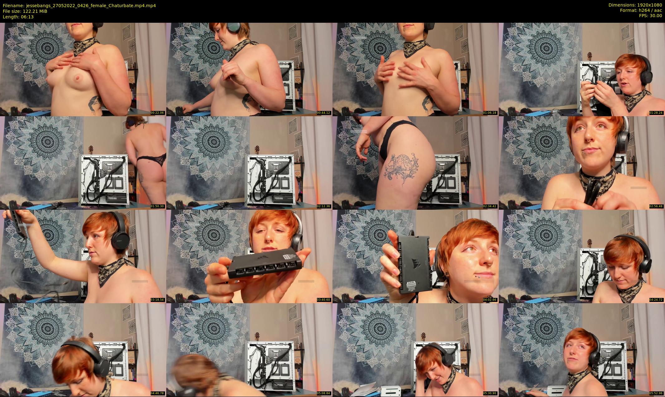 jessebangs — 7 minute Chaturbate female cam show recording, 1080p, May 27, 2022