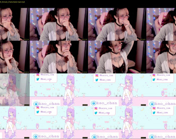 kao_chan — 4 minute Chaturbate female cam show recording, 1080p, May 26, 2022