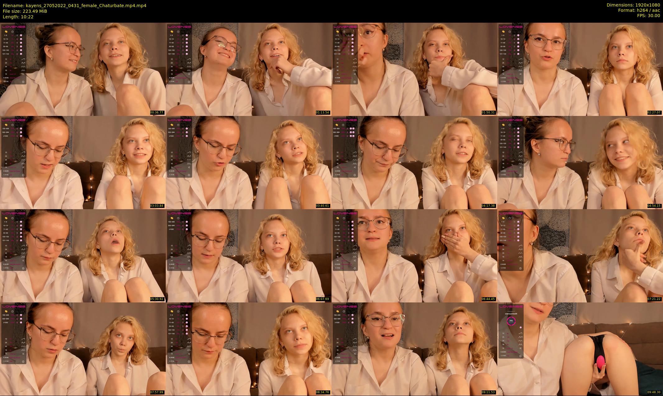 kayens — 11 minute Chaturbate couple cam show recording, 1080p, May 27, 2022