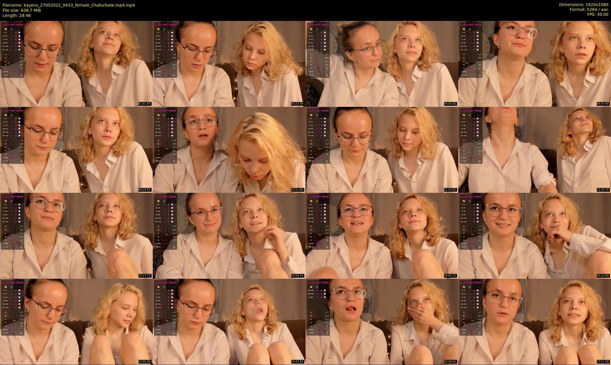 kayens — 29 minute Chaturbate couple cam show recording, 1080p, May 27, 2022