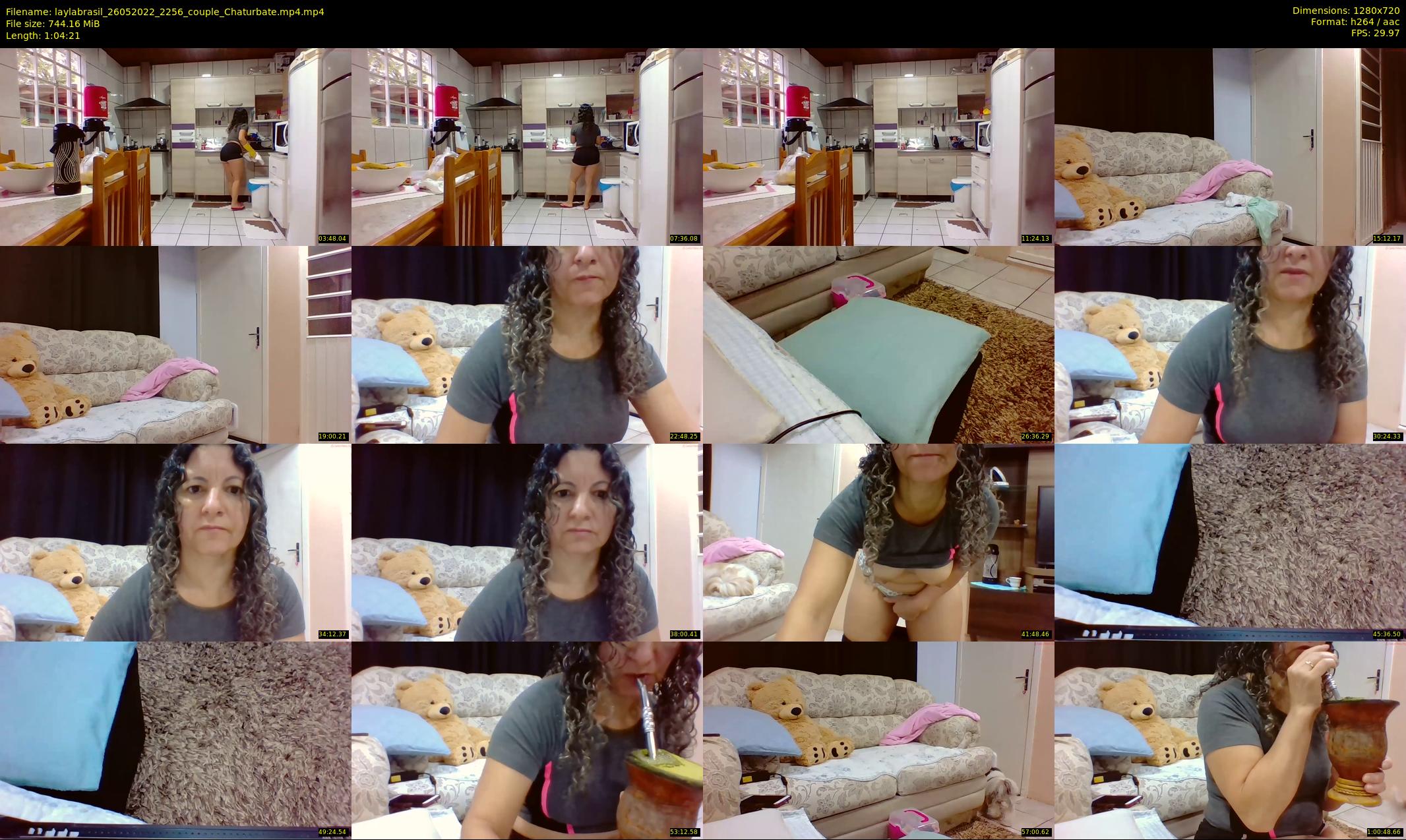 laylabrasil — 65 minute Chaturbate female cam show recording, 720p, May 26, 2022