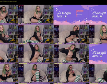 lunasparkles — 64 minute Chaturbate female cam show recording, 1080p, May 26, 2022