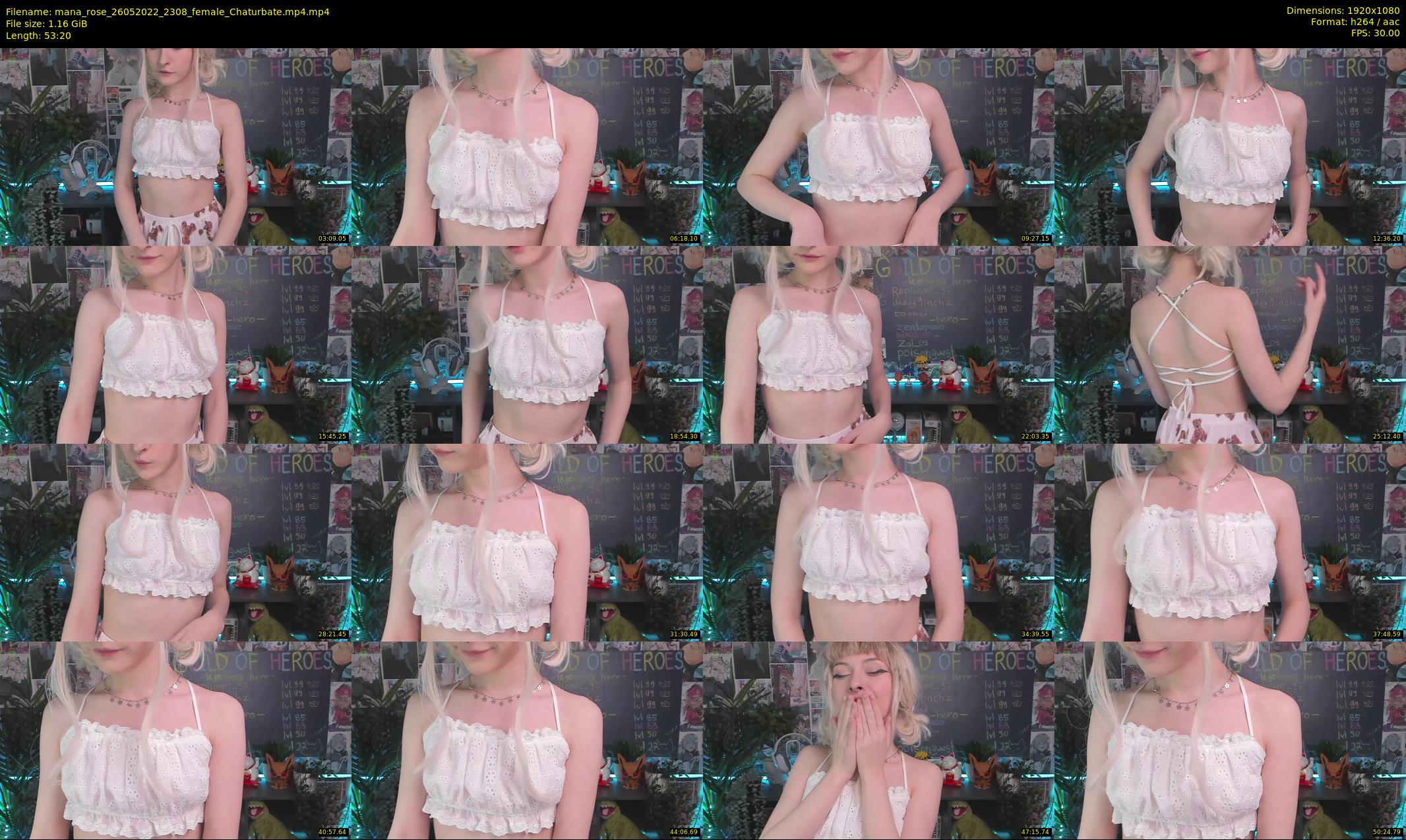mana_rose — 54 minute Chaturbate female cam show recording, 1080p, May 26, 2022