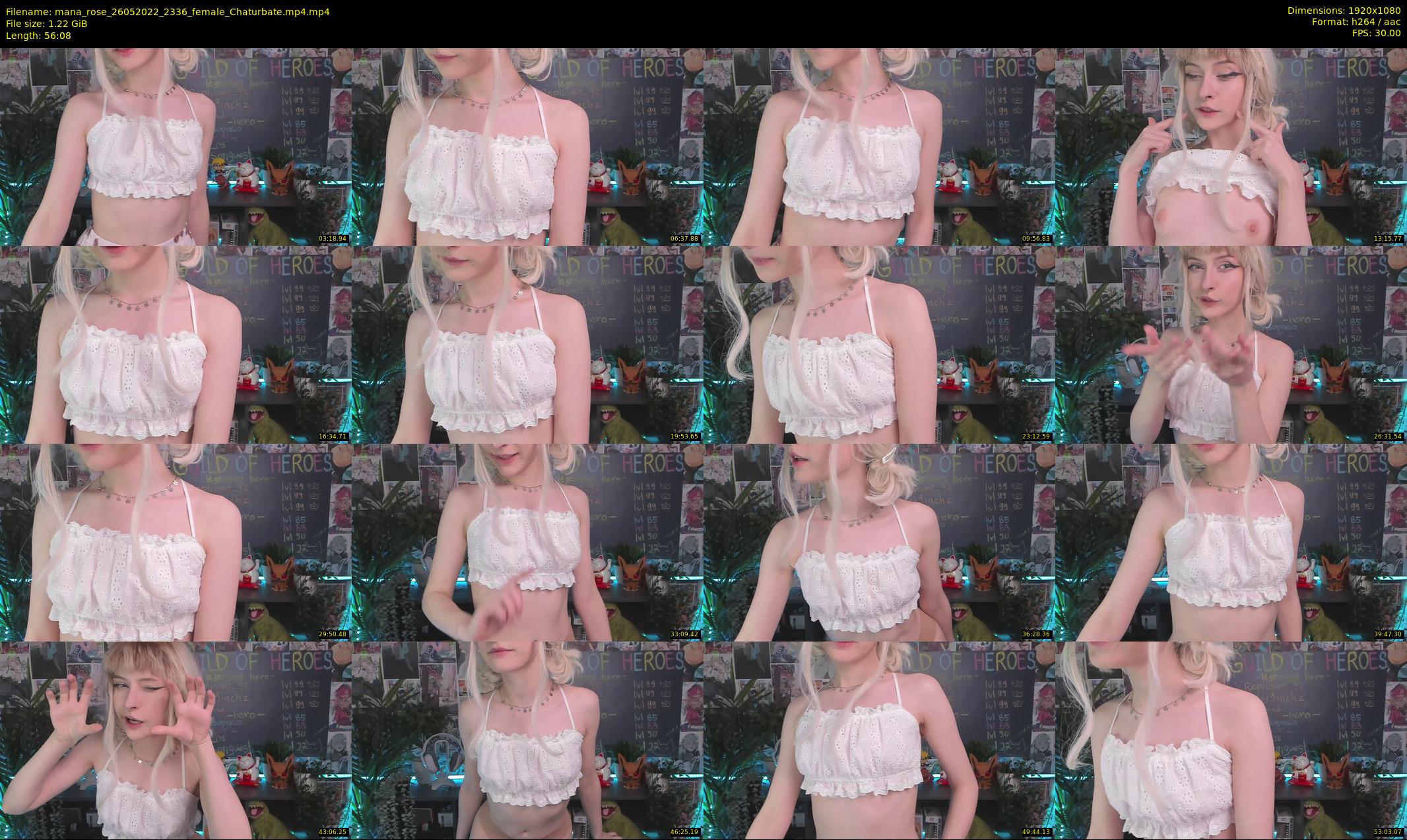 mana_rose — 57 minute Chaturbate female cam show recording, 1080p, May 26, 2022