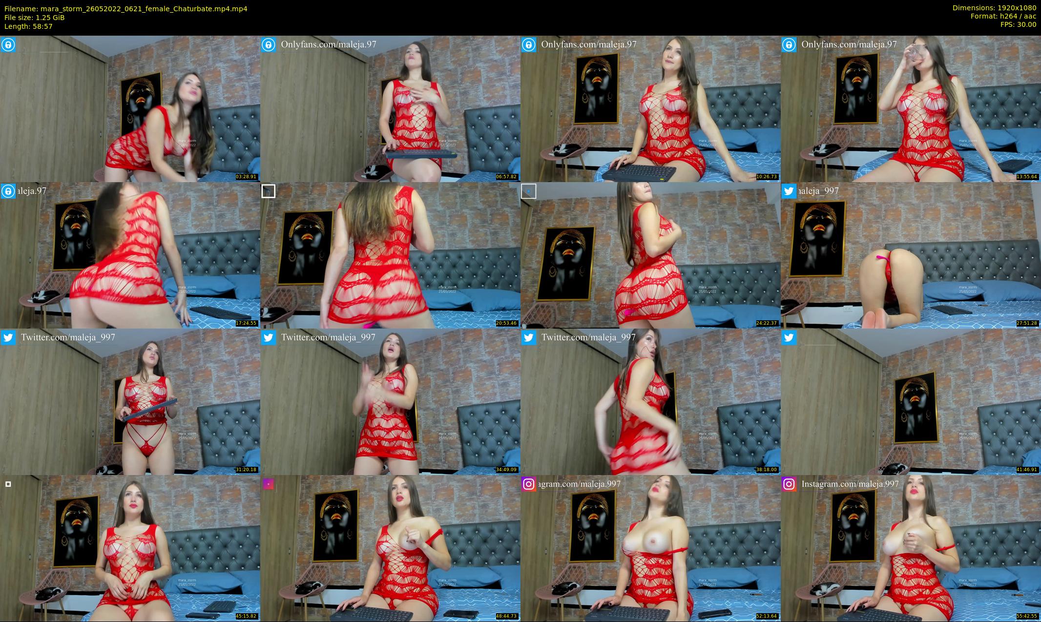 mara_storm — 59 minute Chaturbate female cam show recording, 1080p, May 26, 2022
