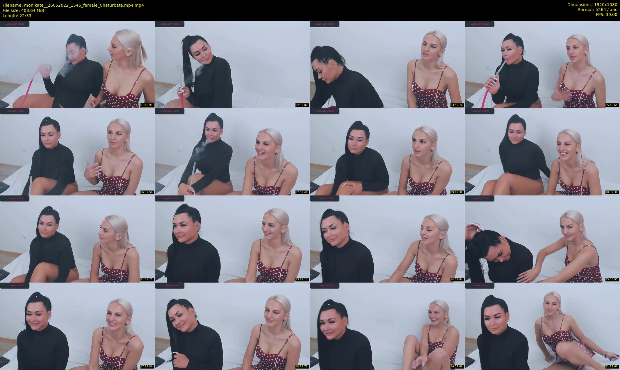 monikate_ — 23 minute Chaturbate couple cam show recording, 1080p, May 26, 2022