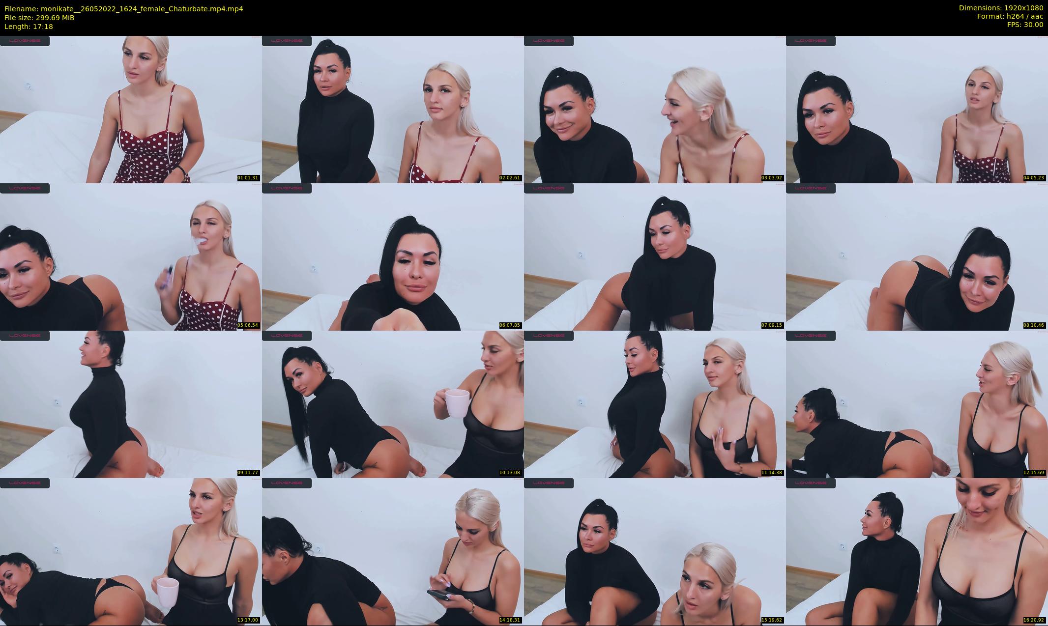 monikate_ — 18 minute Chaturbate couple cam show recording, 1080p, May 26, 2022