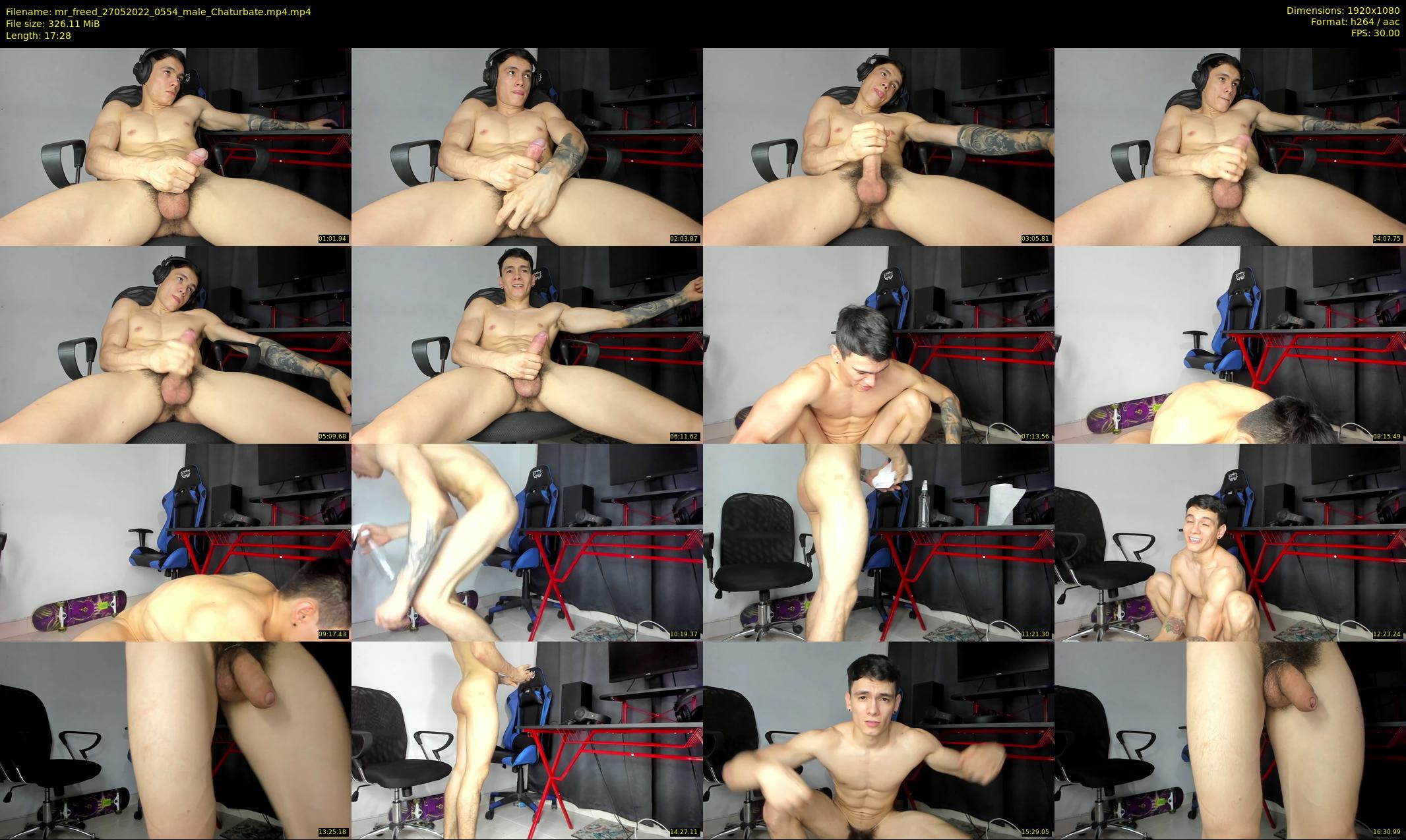 mr_freed — 18 minute Chaturbate male cam show recording, 1080p, May 27, 2022