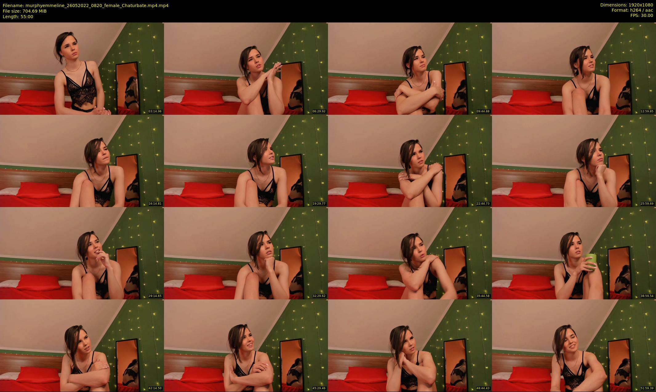 murphyemmeline — 55 minute Chaturbate female cam show recording, 1080p, May 26, 2022